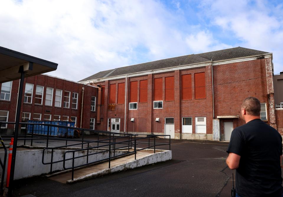 Parts of Silverton Middle School, which was once a high school, are not in use due to safety issues. The district hope voters pass a bond to allow them to rebuild the school.