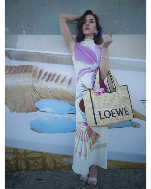 Lila Moss For Maje, Bottega Veneta, Loewe, And Neiman Marcus Campaigns