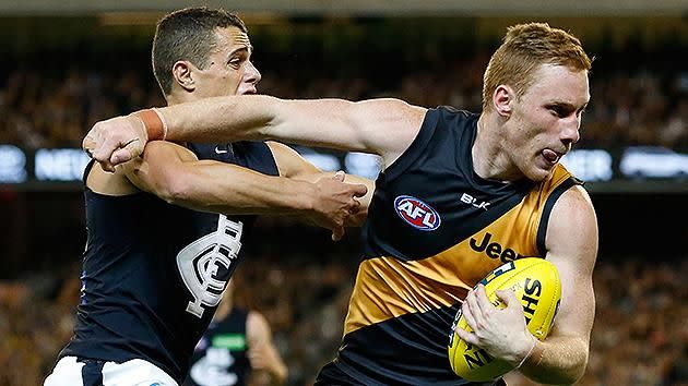 Richmond and Carlton go head-to-head. Pic: Getty