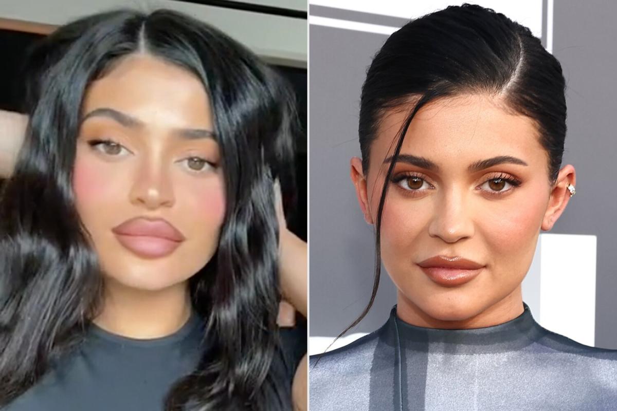 Kylie Jenner Defends Her Oversize Pout in TikTok Video: 'It's the