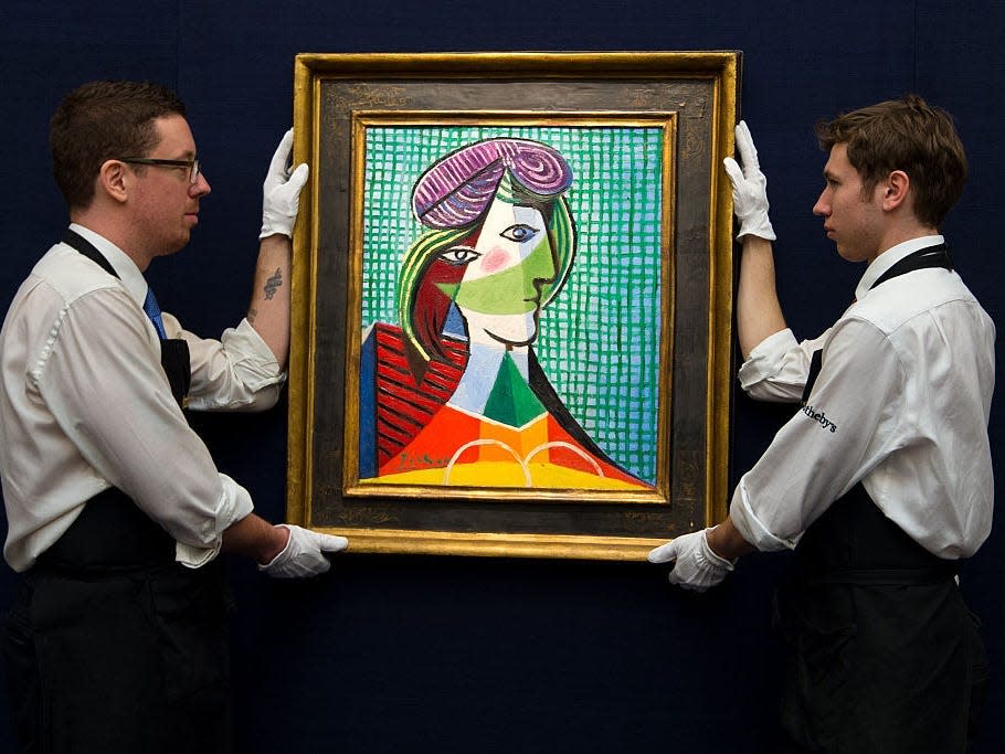 picasso painting art sothebys