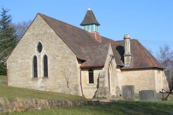 The church at Cliffords Mesne.