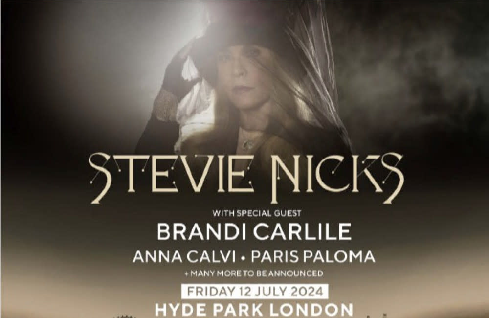 Stevie Nicks has announced the first wave of her special guests for her upcoming show at London’s BST Hyde Park credit:Bang Showbiz