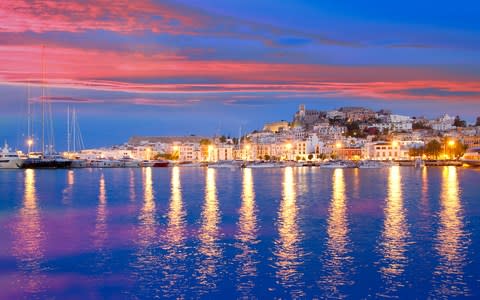 Sunset over Ibiza - Credit: iStock