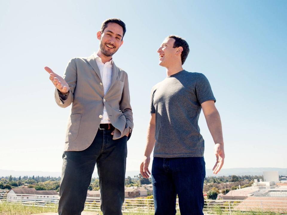 kevin systrom mark zuckerberg