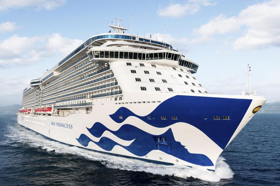 Majestic Princess at Sea Trials