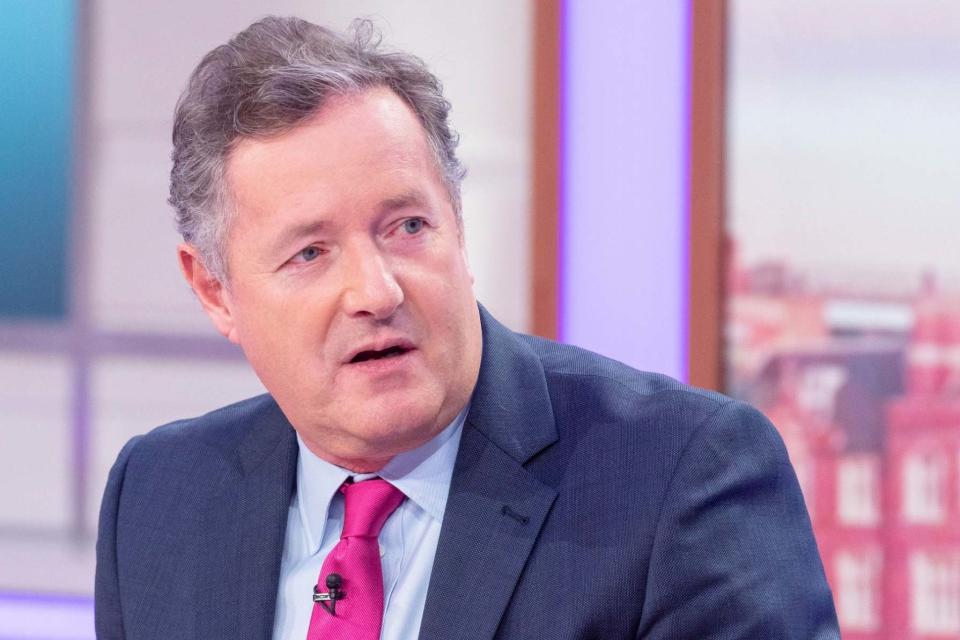 Piers Morgan is furious over the alleged lockdown breach (Ken McKay/ITV/REX)