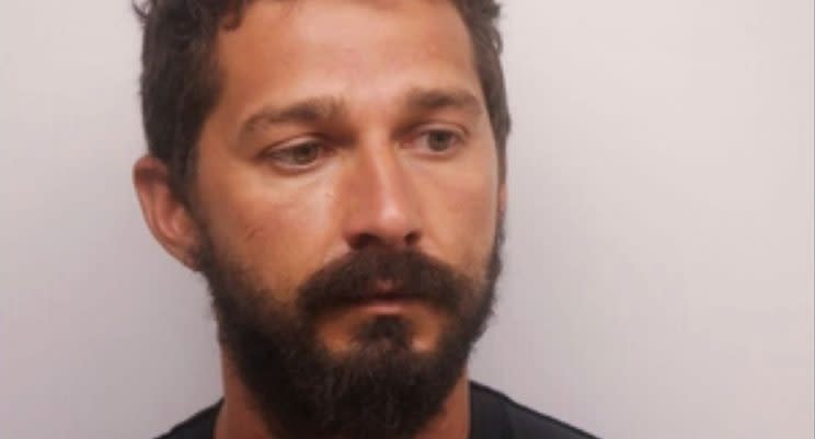 Sorry... LaBeouf says he's sorry to the authorities after drunken arrest - Credit: AP