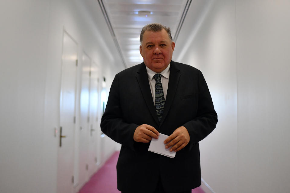 Craig Kelly says he has left the Morrison government so he can speak 'freely and fearlessly'. Source: Getty