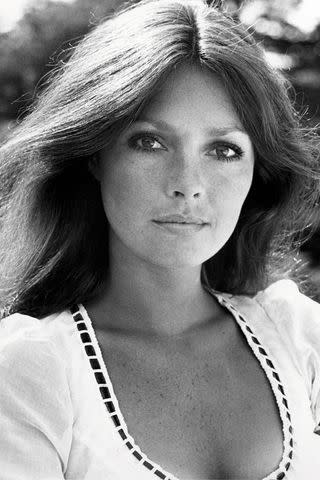 Silver Screen Collection/Getty Jennifer O'Neill poses in a grayscale portrait, circa 1975.