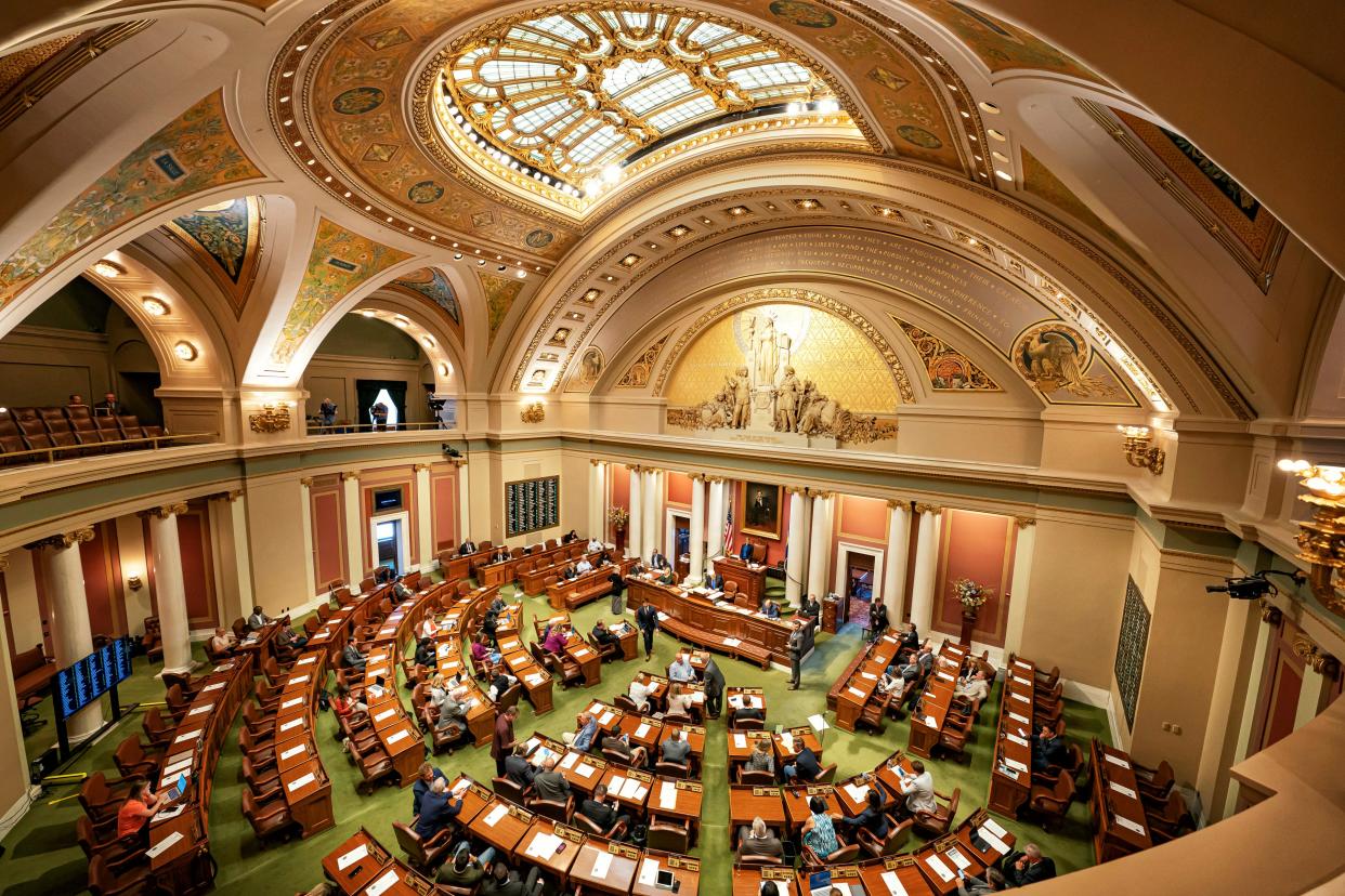 The Minnesota Legislature will enjoy a $7.7 billion surplus when it convenes Jan. 31.