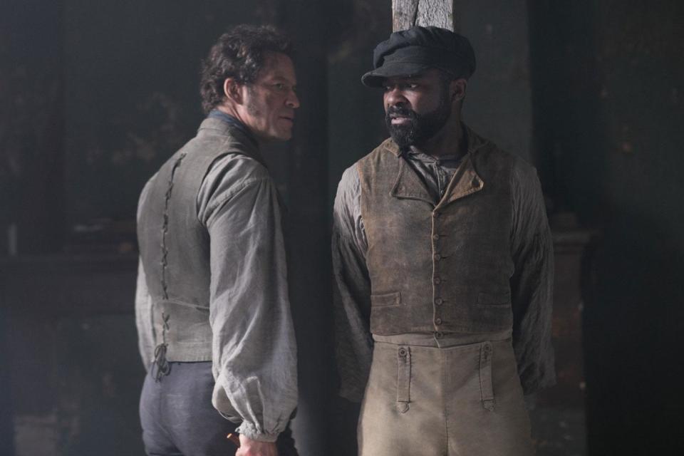 Oyelowo as Javert in a recent adaptation of Les Miserables (BBC/Lookout Point/Robert Viglasky)