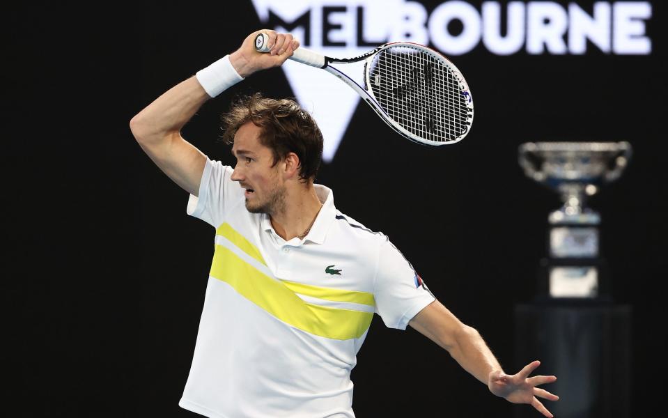 Medvedev competes in his second grand slam final - Getty Images