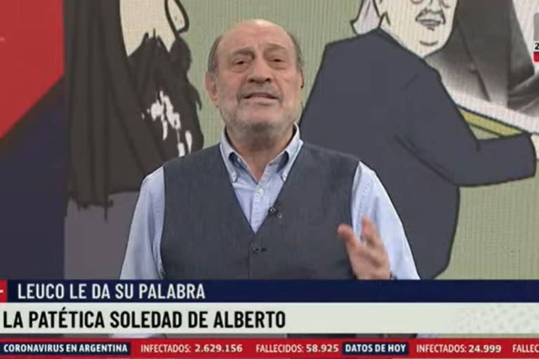 Alfredo Leuco habló sobre las medidas anunciadas en la noche del miércoles por el presidente ALberto Fernández y fue muy crítico con él