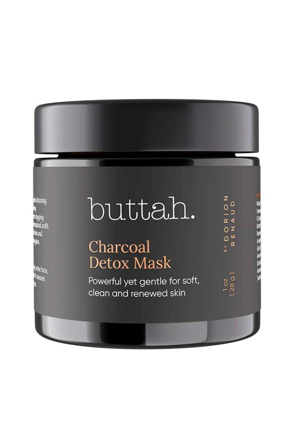 9) Buttah Skin Charcoal Detox Mask