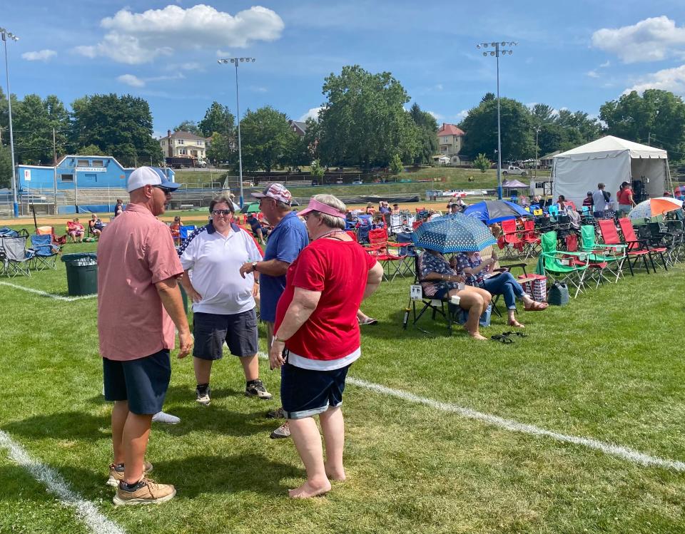 Thousands of people poured into Staunton on Monday for the first Fourth of July celebration since the COVID pandemic began.