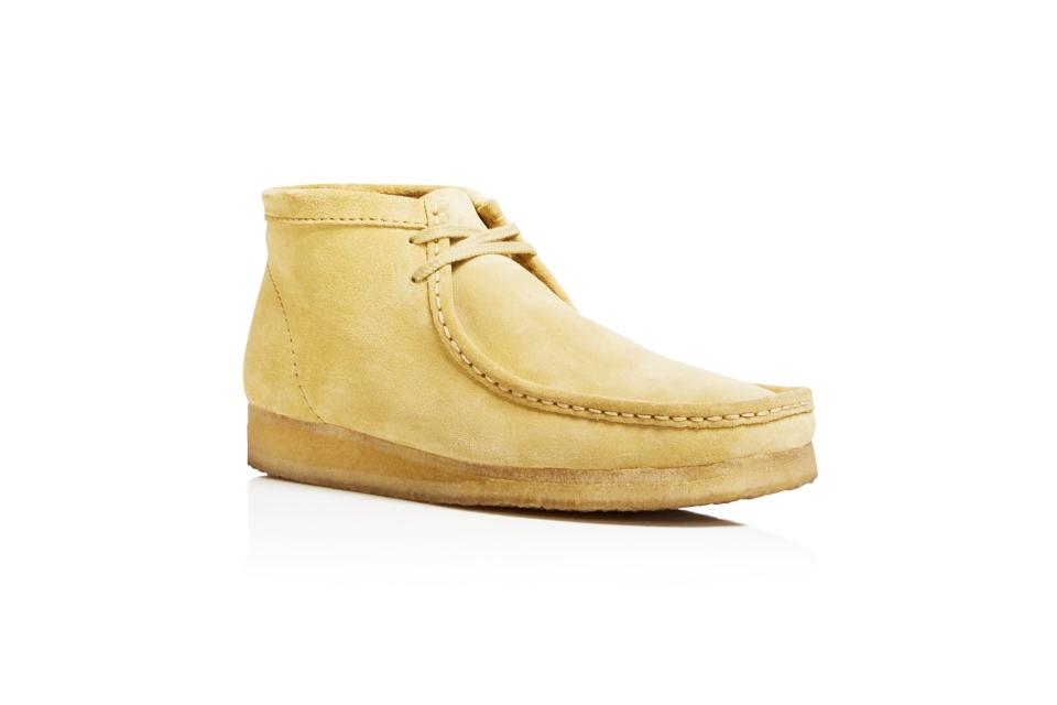 Clarks Wallabee suede moccasins (was $140, 30% off)