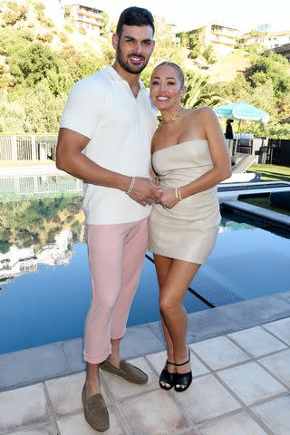<p>Gilbert Flores/Variety via Getty</p> Romain and Mary Bonnet in August 2023.