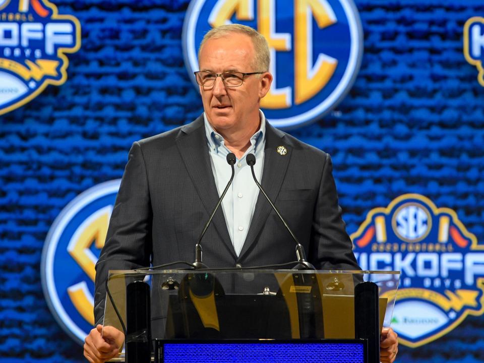 SEC commissioner Greg Sankey