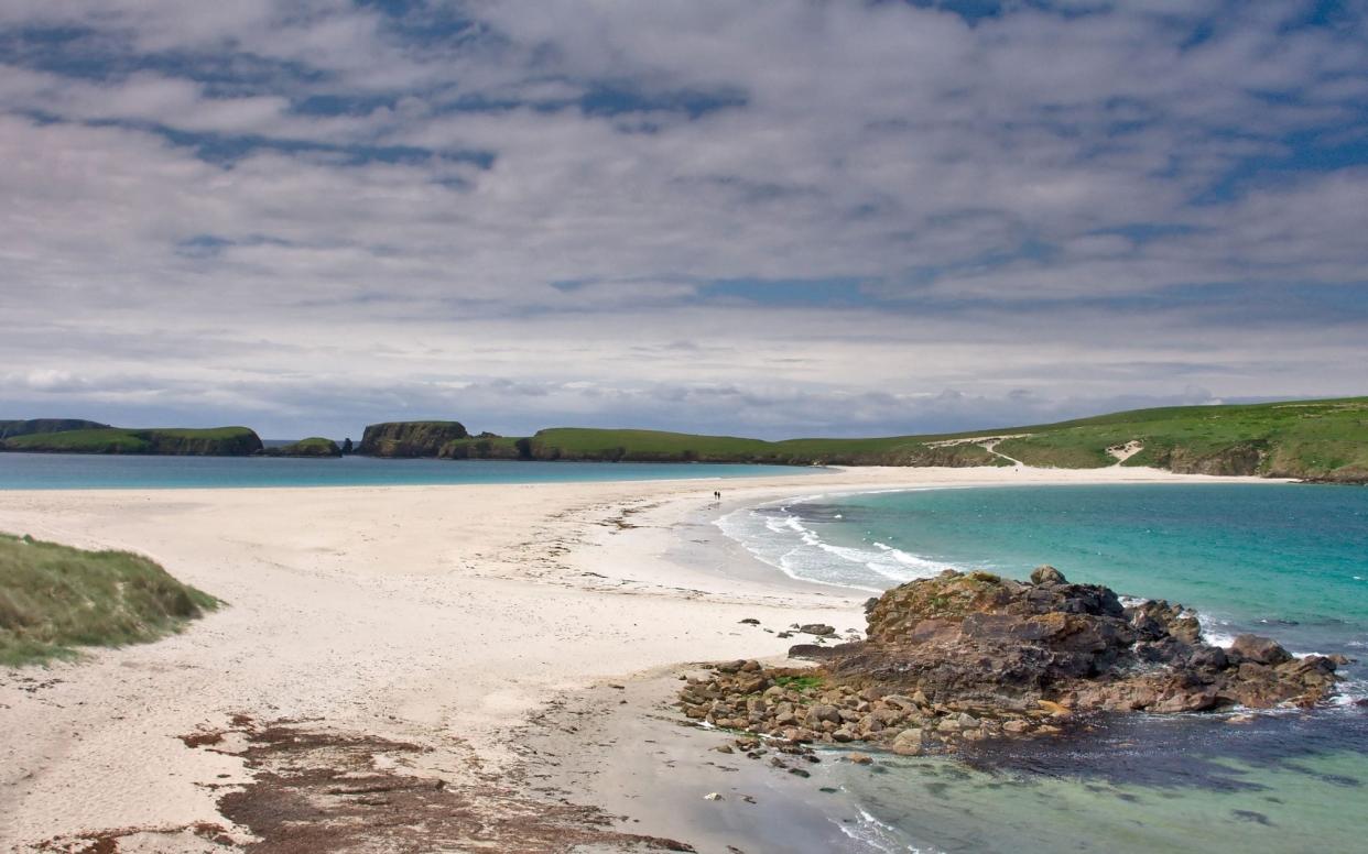 St Ninian's Isle, Shetland Islands - Nigel McCall / Alamy Stock Photo