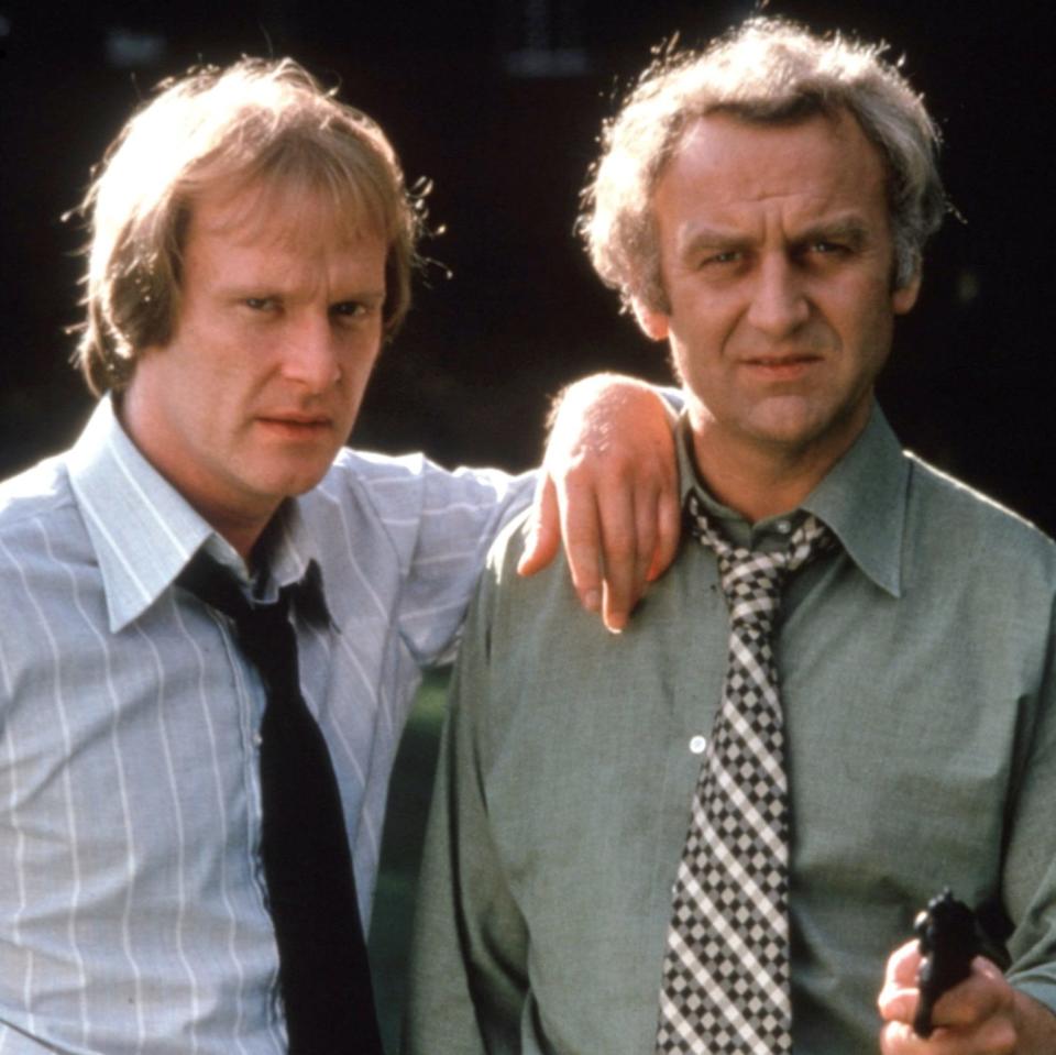 Dennis Waterman and John Thaw in The Sweeney - Shutterstock