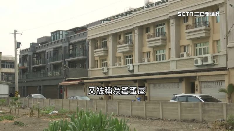 傳蛋農購入豪宅等子女回鄉接班，又稱「蛋蛋屋」。