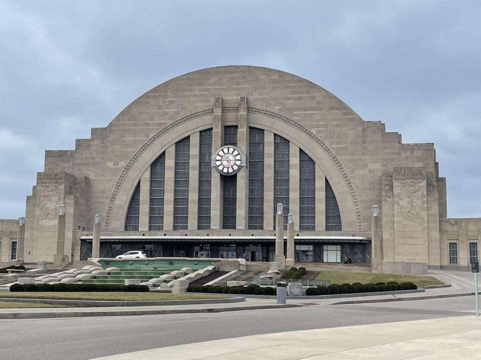 Historic Union Terminal, once a passenger train station, is now the Cincinnati Museum Center.