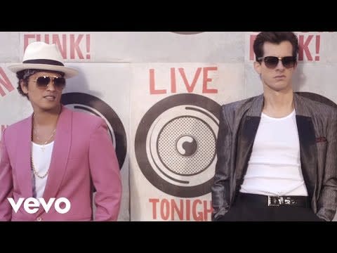 6) "Uptown Funk" by Mark Ronson feat. Bruno Mars