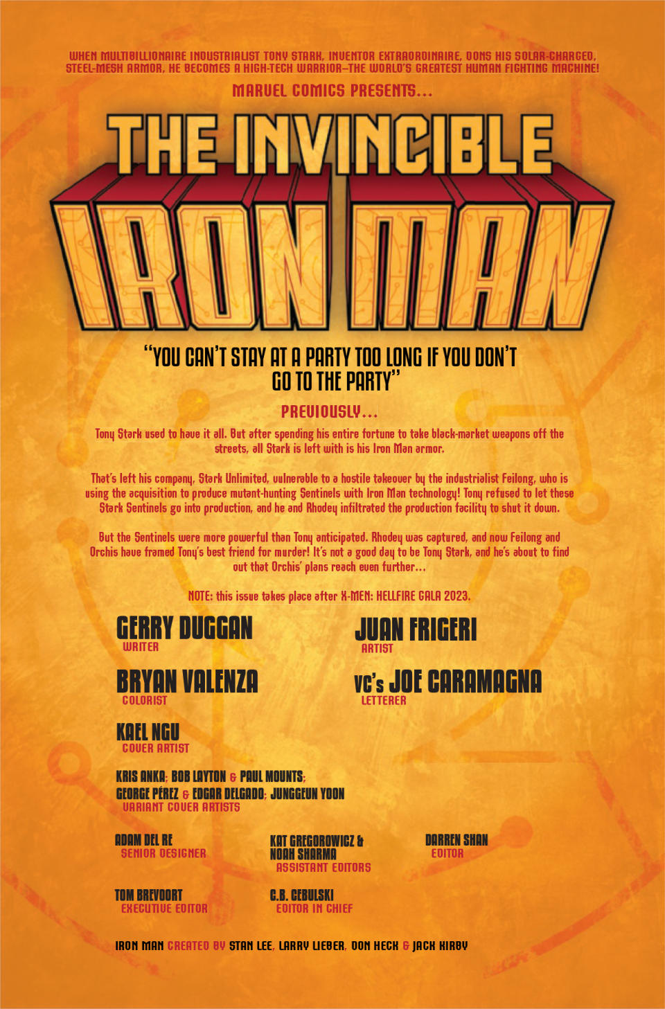 Invincible Iron Man #8 interior page