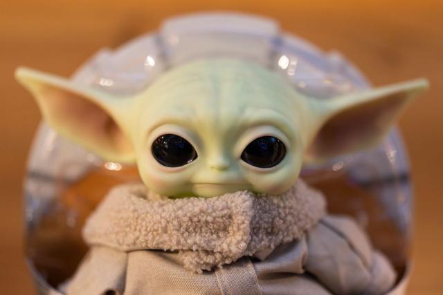 Yoda Computer Sitter Bobble-Head - Star Wars Collectors Archive