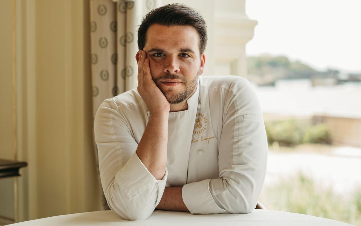 Aurélien Largeau, a rising star of France's culinary scene