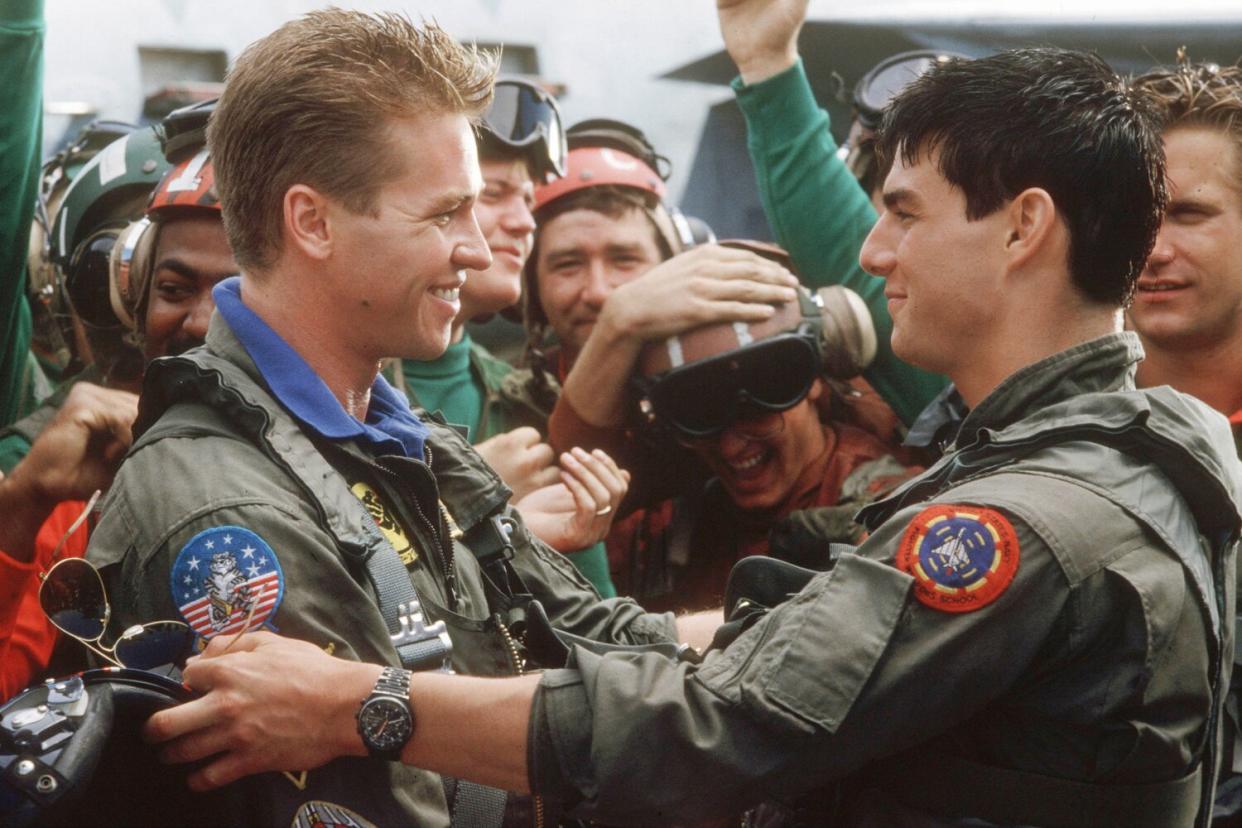 Val Kilmer, Tom Cruise Top Gun - 1986