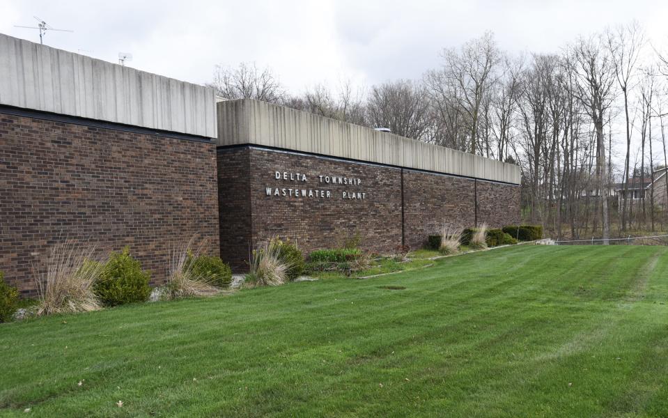 The Delta Township Water Resource Recovery Facility pictured Tuesday, April 26, 2022.