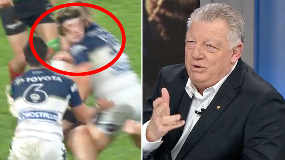 Phil Gould called the decision to suspend North Queensland's Coen Hess for dangerous contact on Campbell Graham 'an embarrassment' to the NRL.