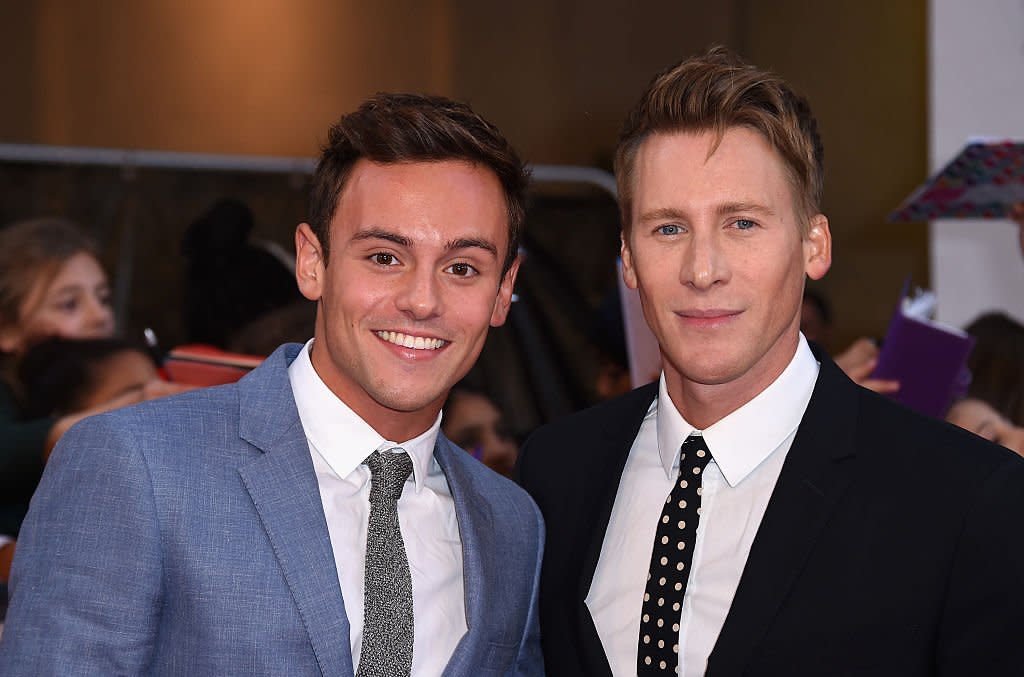 Tom Daley and husband Dustin Lance Black are expecting their first child: Getty