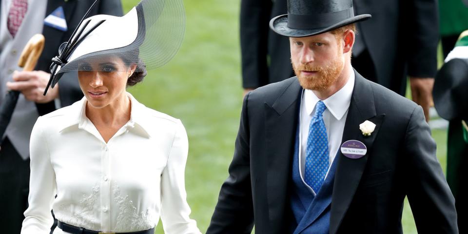 Meghan Markle Attends Her First Royal Ascot