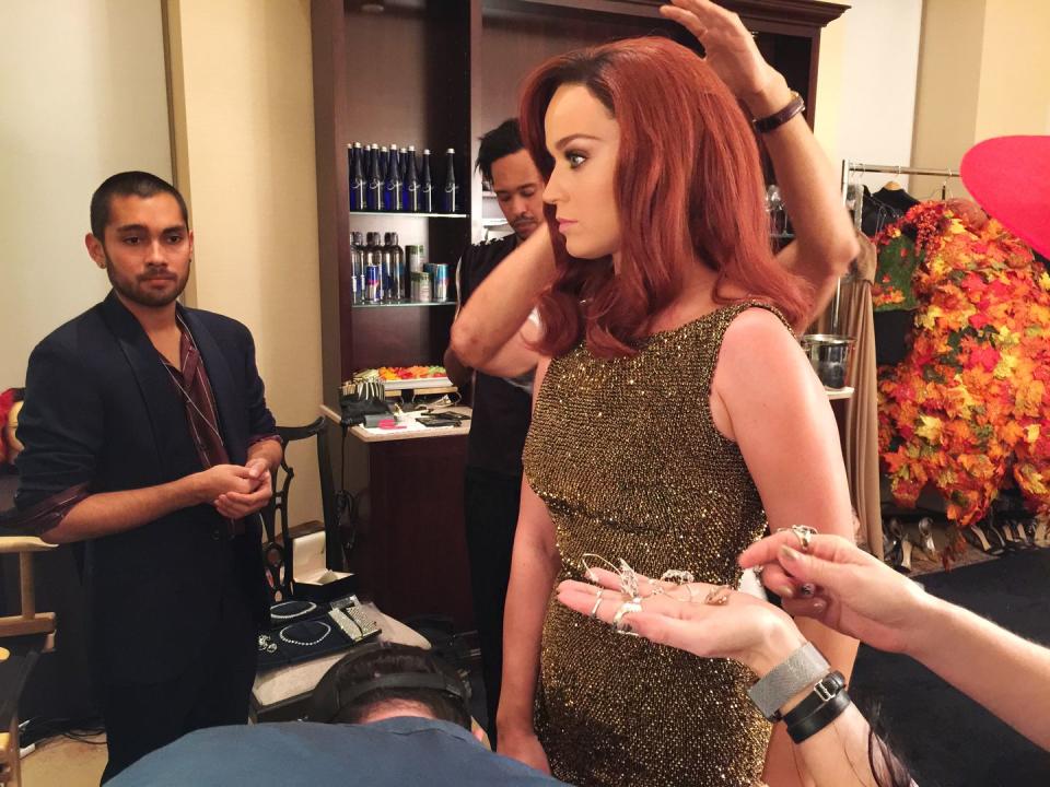 Katy Perry Plus 1: The Pop Star Gets Ready for Bazaar Icons