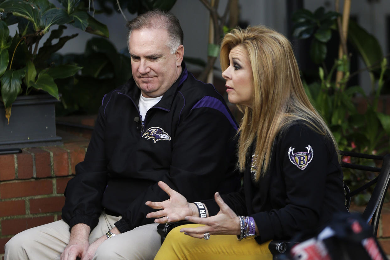 Sean and Leigh Anne Tuohy. (Gerald Herbert / AP file)