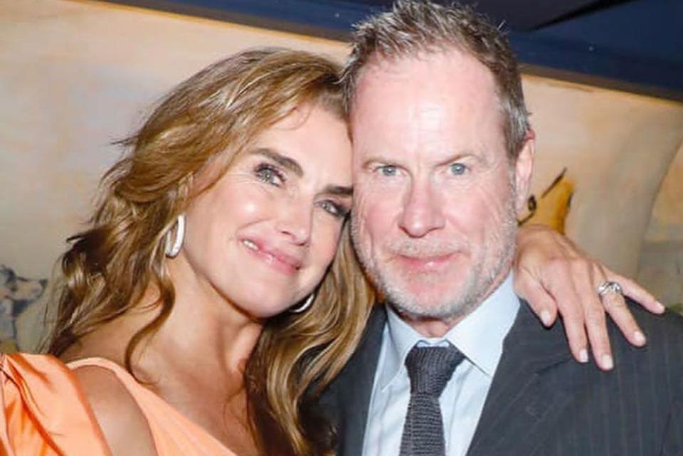 <p> Brooke Shields/Instagram</p> Brooke Shields and Chris Henchy