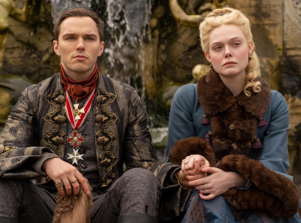 Elle Fanning, Nicholas Hoult, The Great, Hulu