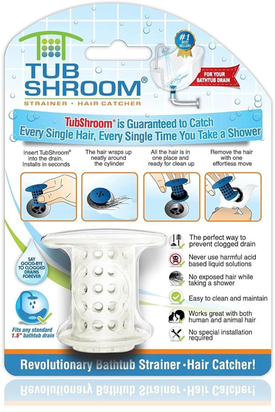 TubShroom. Image via Amazon,