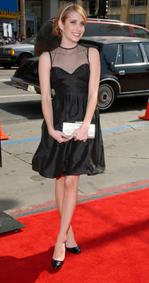 Emma Roberts at the Los Angeles premiere of Warner Bros. Pictures' Nancy Drew