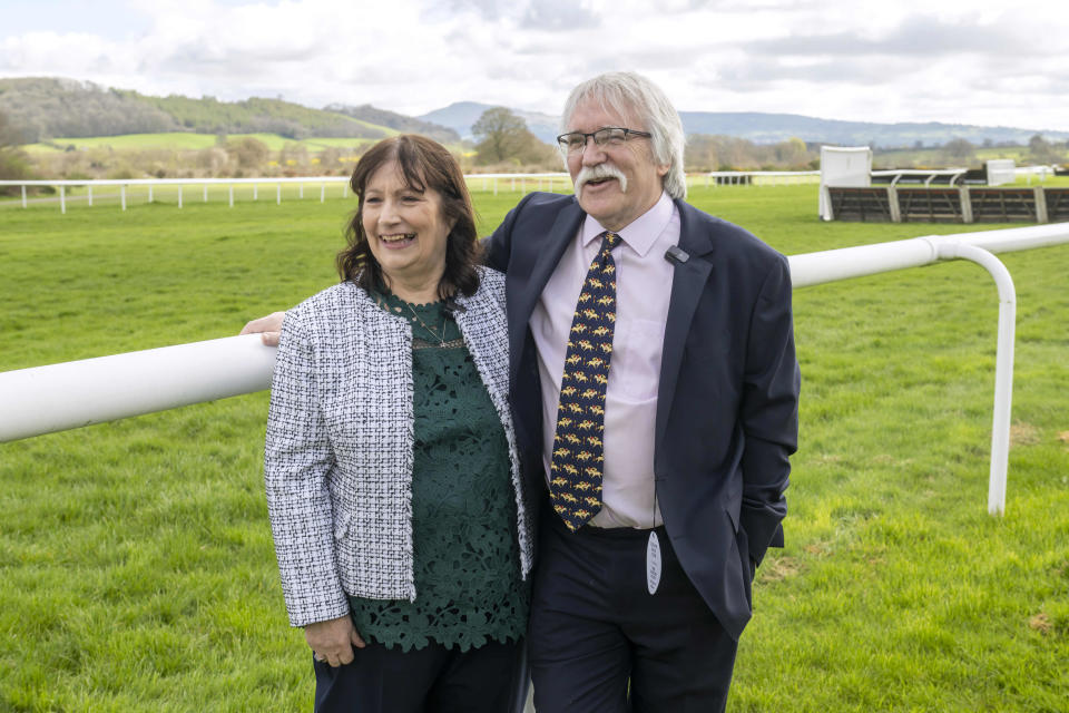 Derek and Elaine Thompson invested in horse racing after scooping a £2.7 million Lottery jackpot (Anthony Devlin/National Lottery/PA)