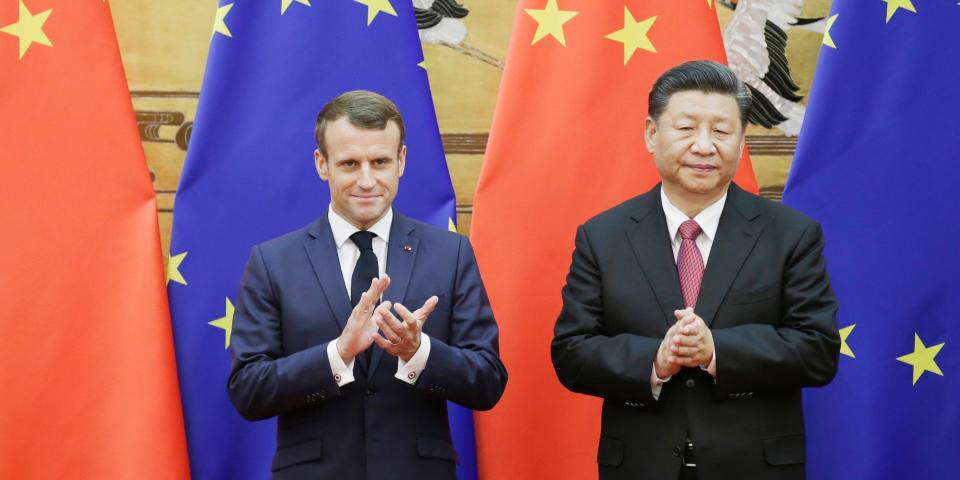 macron china xi