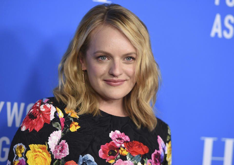 <p>Been riveted to ‘The Handmaid’s Tale’? Loved her in ‘Mad Men’? Well, Moss was raised a Scientologist by her musician parents. She says the church helps her to ‘respect herself as an individual’. (AP) </p>