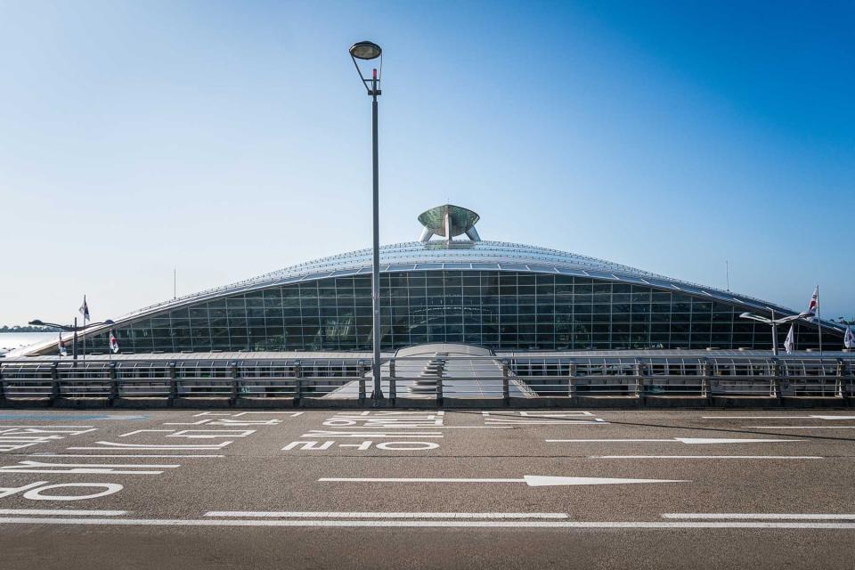 Exterior of the Incheon International Airport in Seoul, South Korea