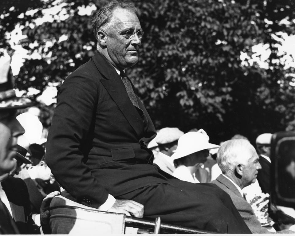 This is an undated photo of U.S. President Franklin D. Roosevelt at Campobello Island, off the coast of New Brunswick, Canada. (AP Photo)