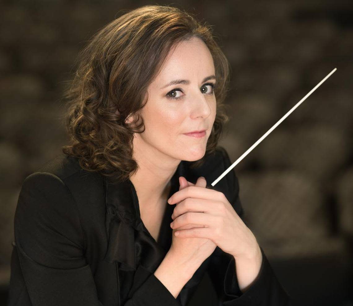 Mélisse Brunet, the Lexington Philharmonic Orchestra’s new musical director, will conduct her first performance for the annual holiday concert. Tickets are sold out but more options may be coming.