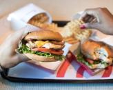 <p>If you’re not feeling fried, <a href="https://www.chick-fil-a.com/menu-items/grilled-chicken-sandwich" rel="nofollow noopener" target="_blank" data-ylk="slk:Chick-Fil-A's Grilled Chicken Sandwich;elm:context_link;itc:0;sec:content-canvas" class="link ">Chick-Fil-A's Grilled Chicken Sandwich</a> is the best alternative in the game. From it’s smoky taste, to juicy grilled lemon-herb boneless chicken breast, this healthier option doesn’t sacrifice taste. While most fast food grilled chicken can be left dry and overcooked, this sandwich defies the odds. </p>
