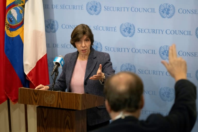 The United Nations Relief and Works Agency (UNRWA) remains 'irreplaceable and indispensable to Palestinians' human and economic development' said the 54-page report, which was led by French diplomat Catherine Colonna (ANGELA WEISS)